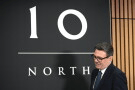 Britain's Prime Minister Andy Burnham arrives to hold a National Economic Council meeting at No 10 North at Heron House in Manchester, England. Friday July 24, 2026. (Christopher Furlong/Pool Photo via AP)